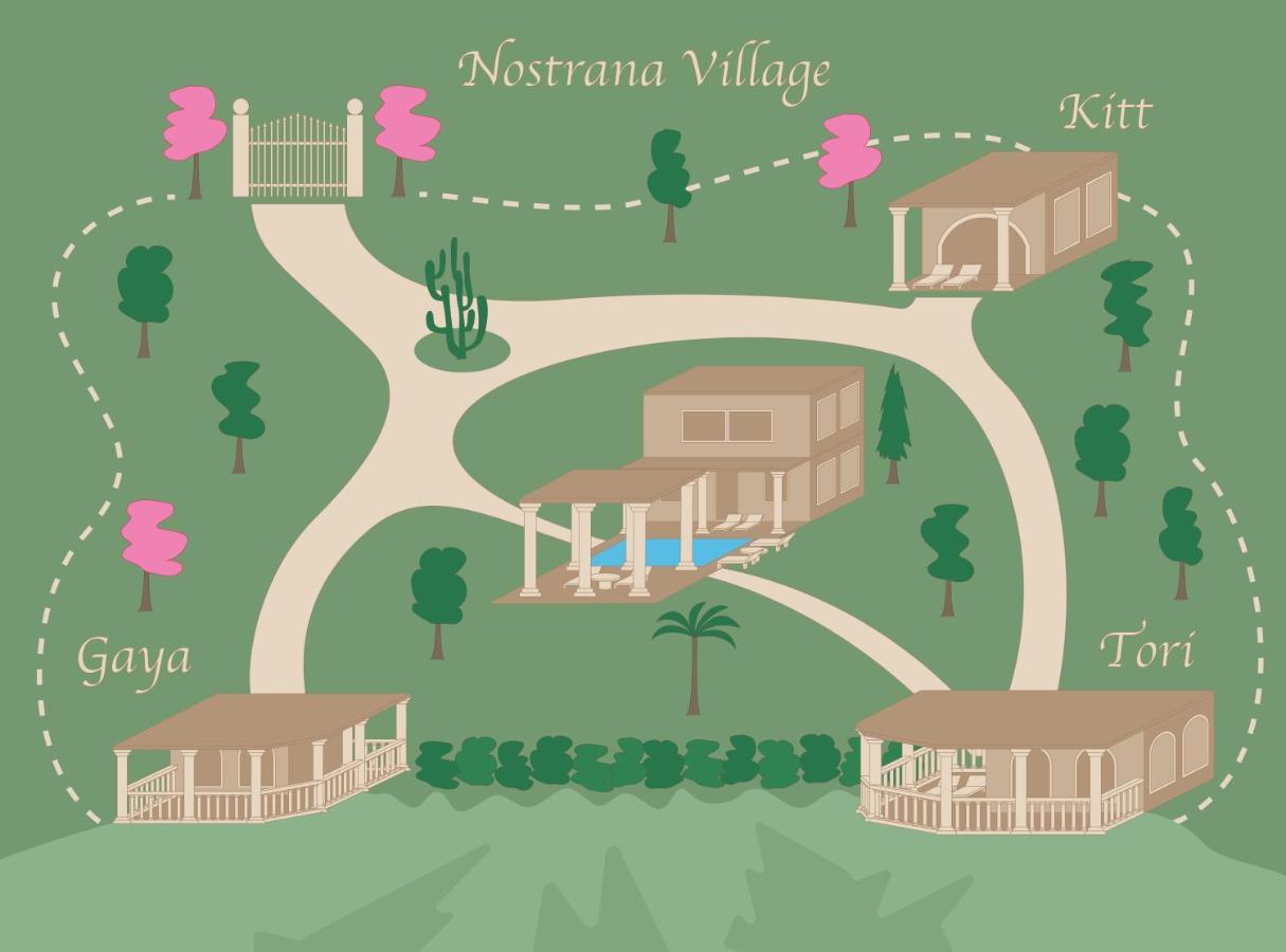 Nostrana Village Apartments Koskinou  Ngoại thất bức ảnh